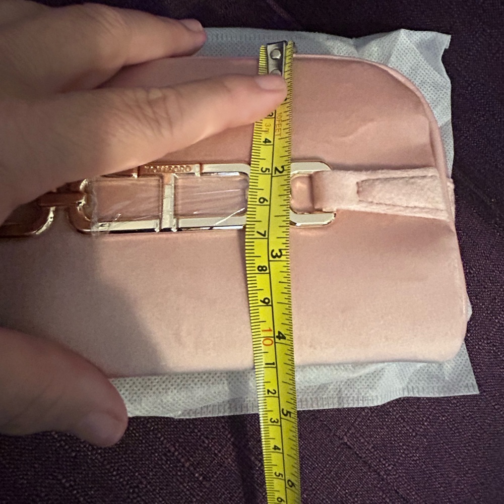 Tom Ford Pink Cosmetic Pouch Makeup Case Large Size Velvet - Picture 11 of 13